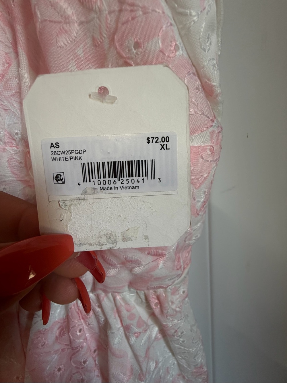 Altar'd State Pink Printed Mini Sundress with Ruffle Straps - Picture 6 of 9